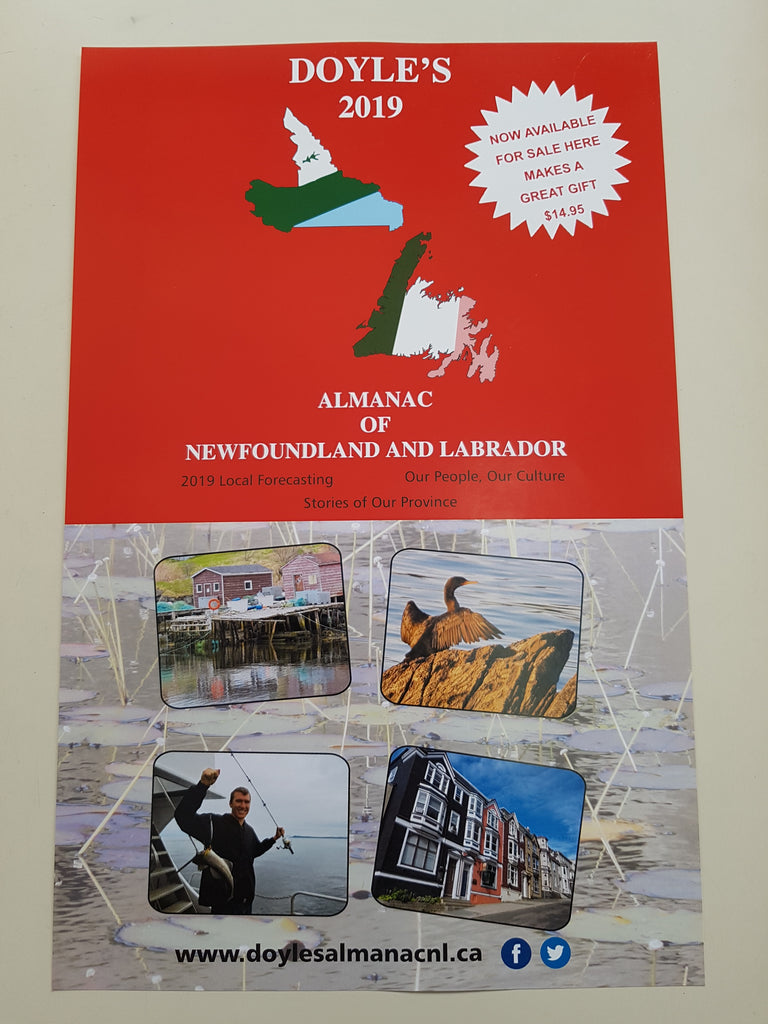 Doyle's 2019 Almanac of Newfoundland and Labrador is now available